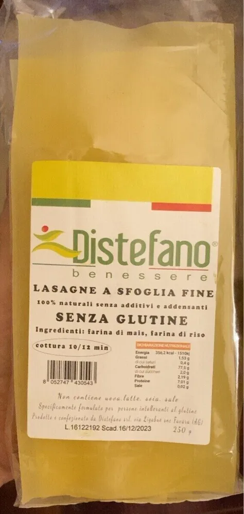 Lasagne a sfoglia fine