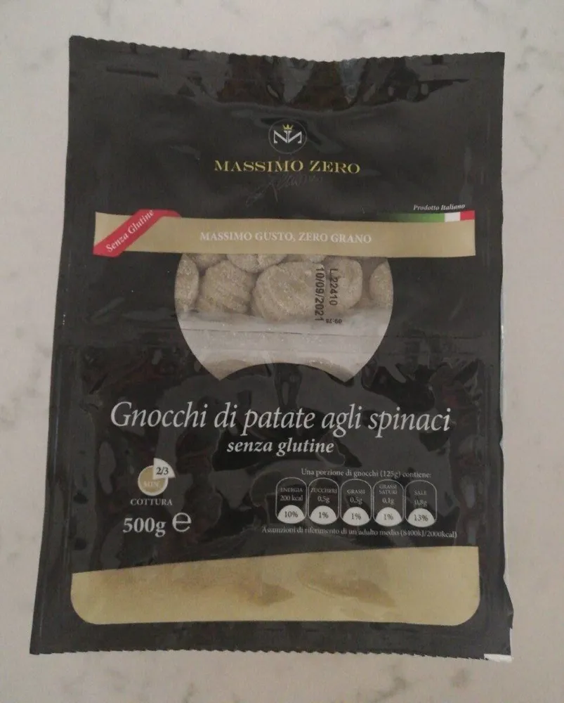 Gnocchi di patate agli spinaci