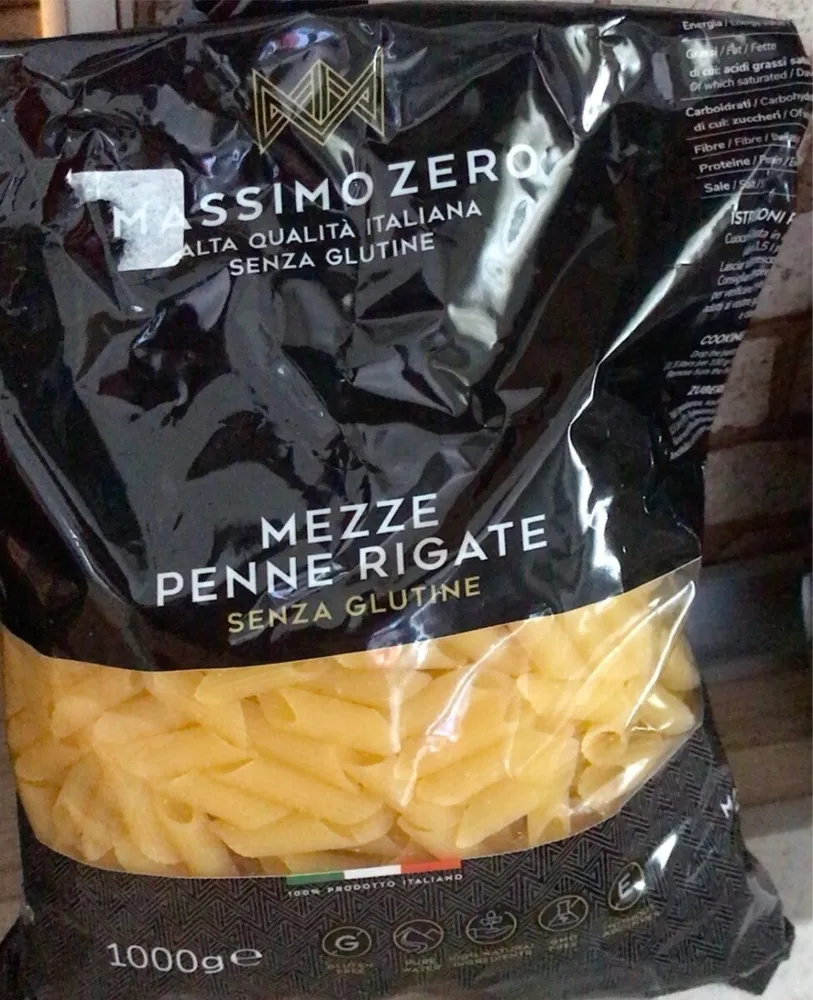 Mezze penne rigate senza glutine
