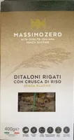 Ditaloni rigati con crusca di riso senza glutine