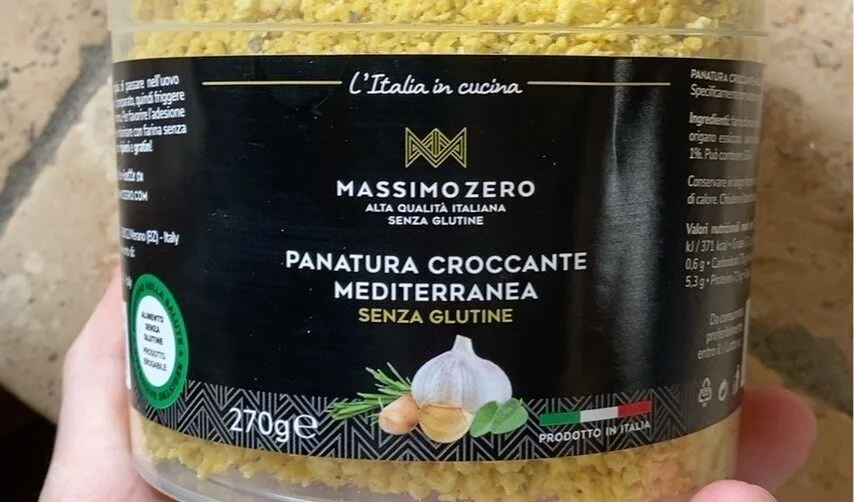 Panatura croccante mediterranea