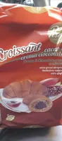 Croissant cacao e crema cioccolato