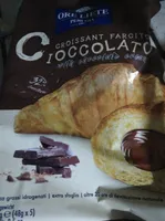croissant farcito con cioccolato