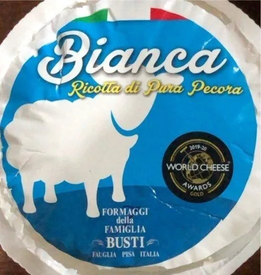 Bianca ricotta di pura pecora