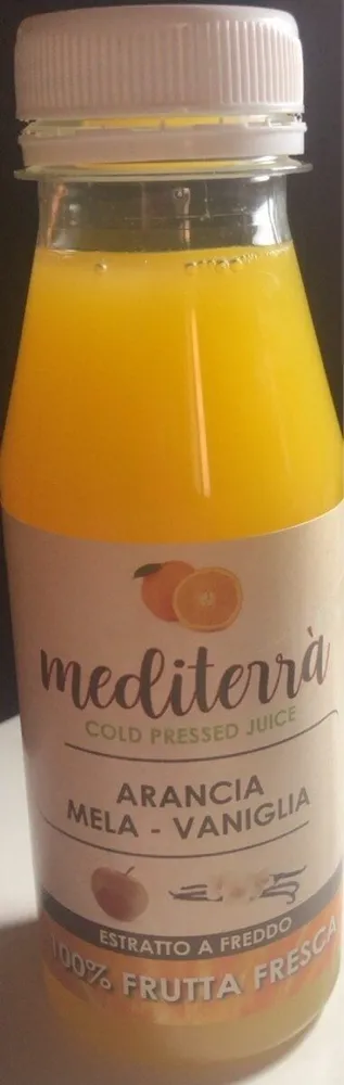 Succo arancia mela vaniglia