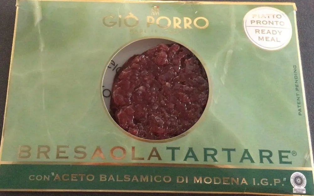 Bresaola tartare