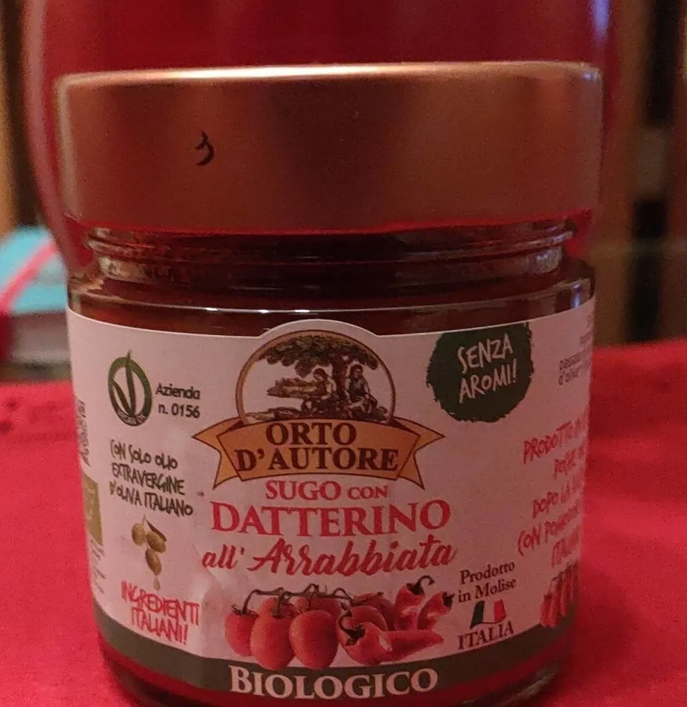 Sugo con datterino all'arrabbiata