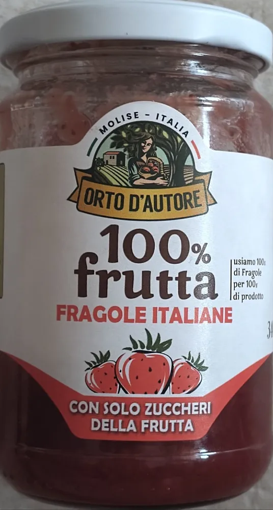 100% frutta fragole
