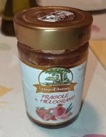 Marmellata fragole e melograno