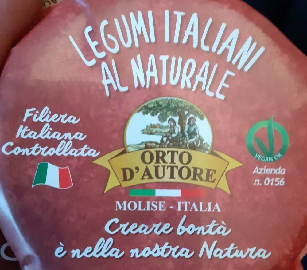 Legumi italiani al naturale