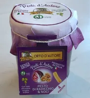 Pesto di radicchio e noci