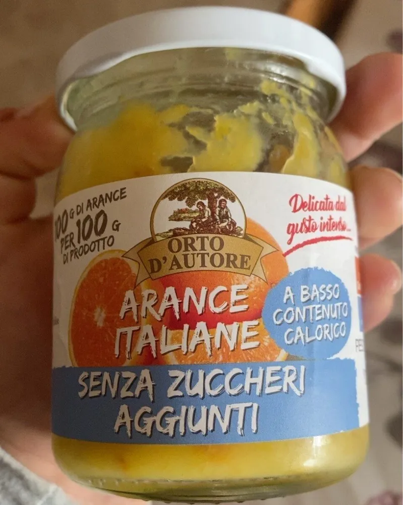 Marmellata arance italiane