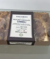 Hazelnut Chocolate Cannoli