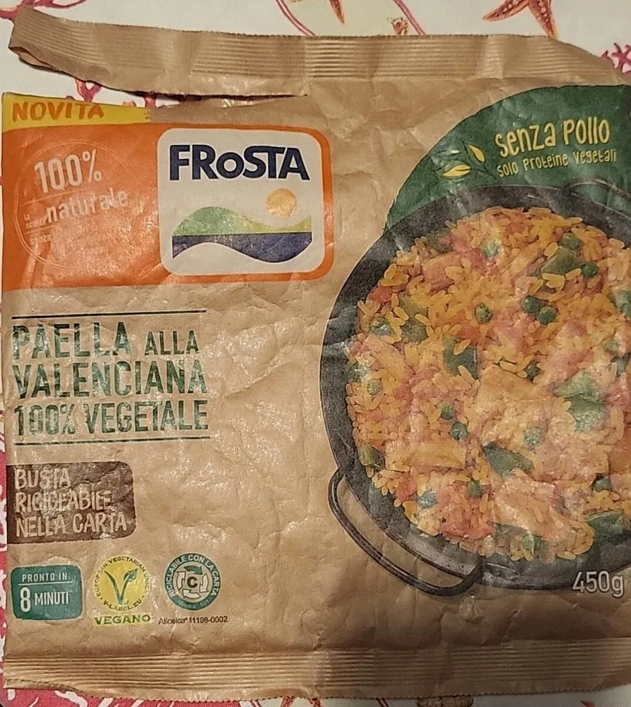Paella alla Valenciana 100% vegetale