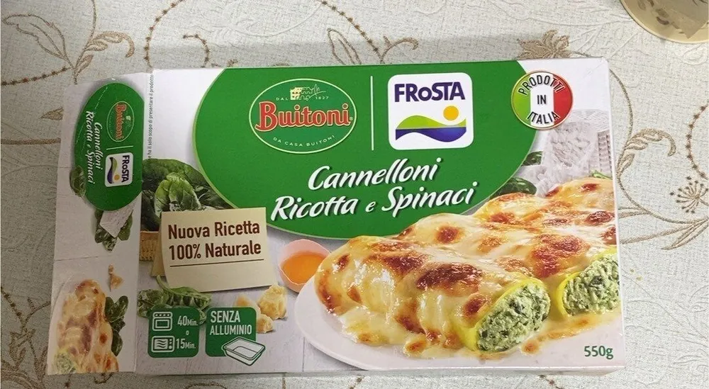Cannelloni ricotta e spinaci
