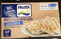 Bistecca di merluzzo grigliata olio extra vergine