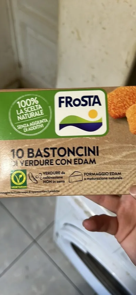 Bastoncini di verdure con EDAM