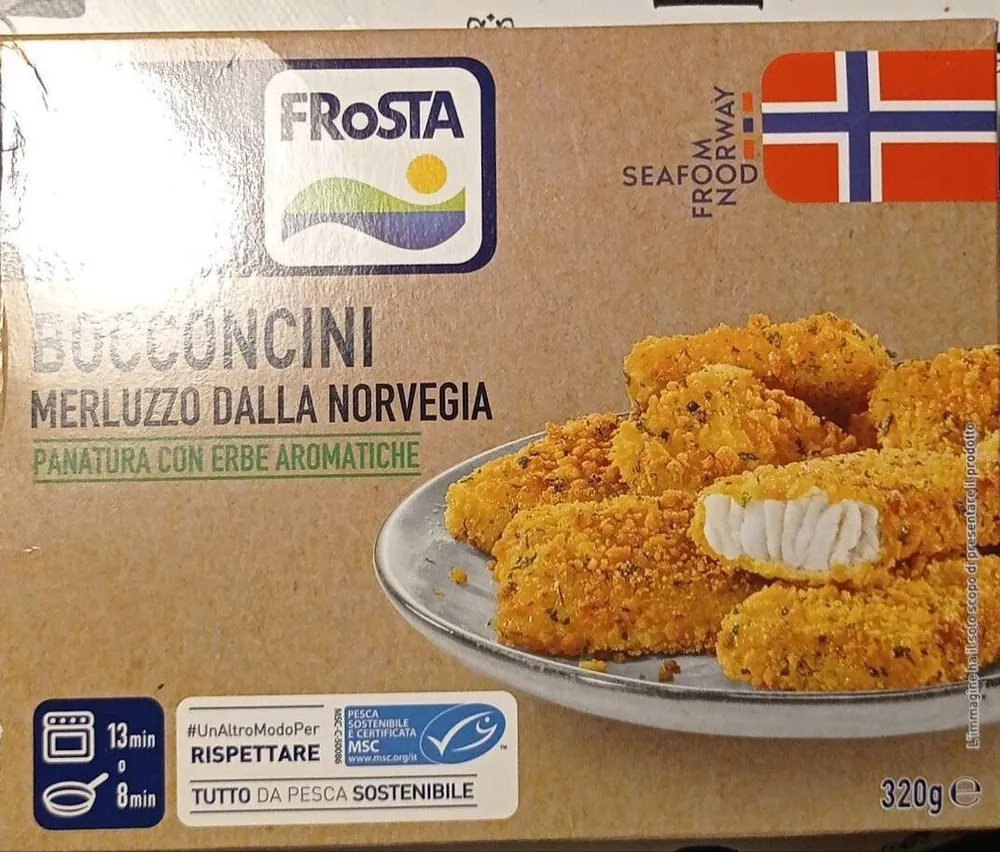 Bocconcini merluzzo dalla Norvegia