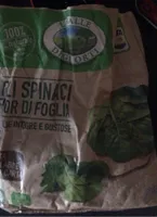 Gli spinaci fior di foglia