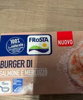 Burger salmone e merluzzo