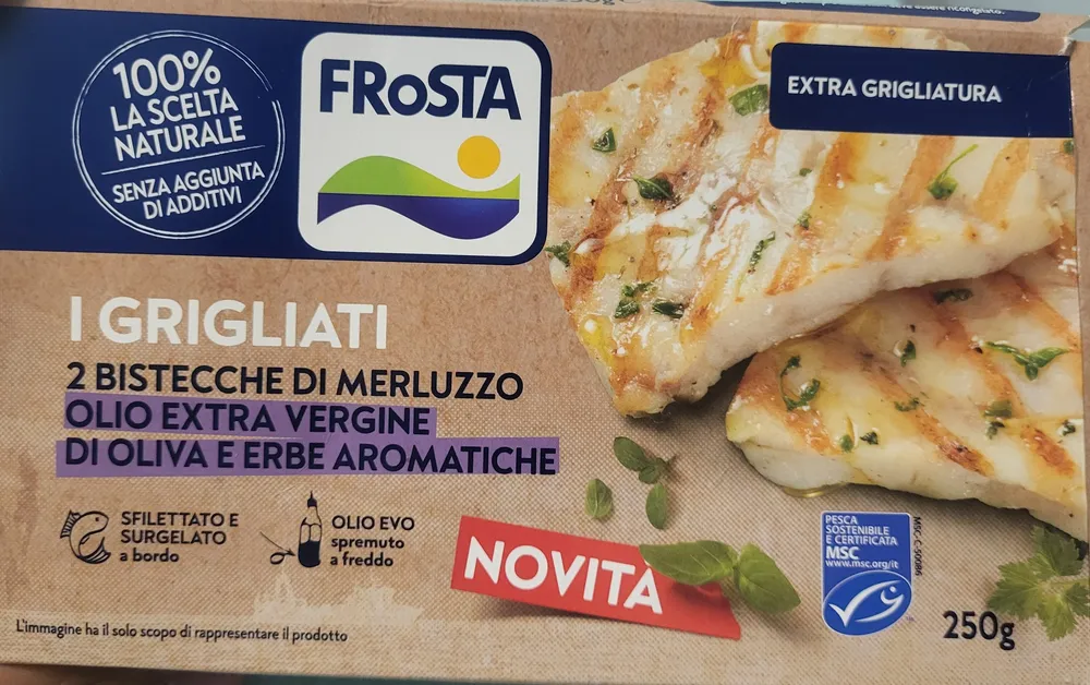 Bistecca di Merluzzo alle erbe