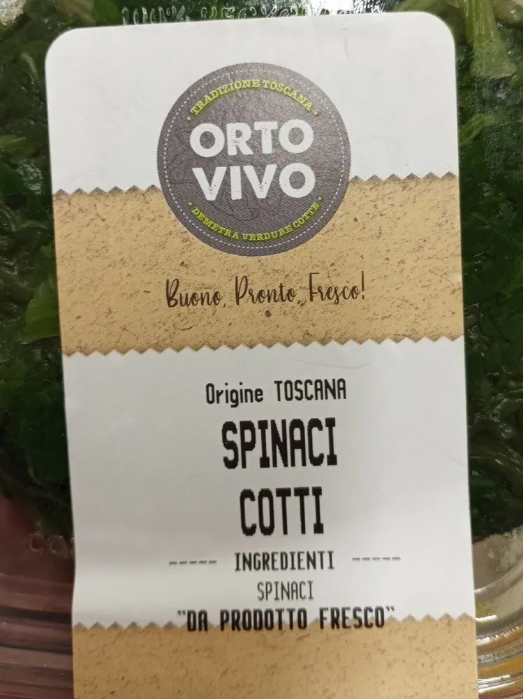 Spinaci cotti