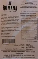 Pate pizza sans gluten