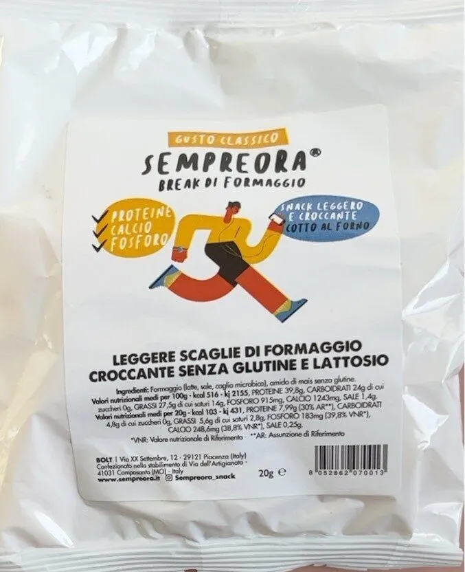 Sempreora Snack di formaggio