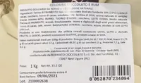colomba cioccolato e rum