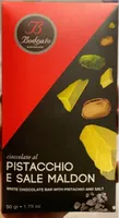 Cioccolato al pistacchio e sale maldon