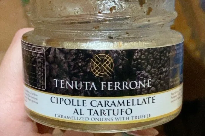 Cipolle caramellate al tartufo