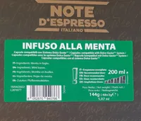 Infusion menthe