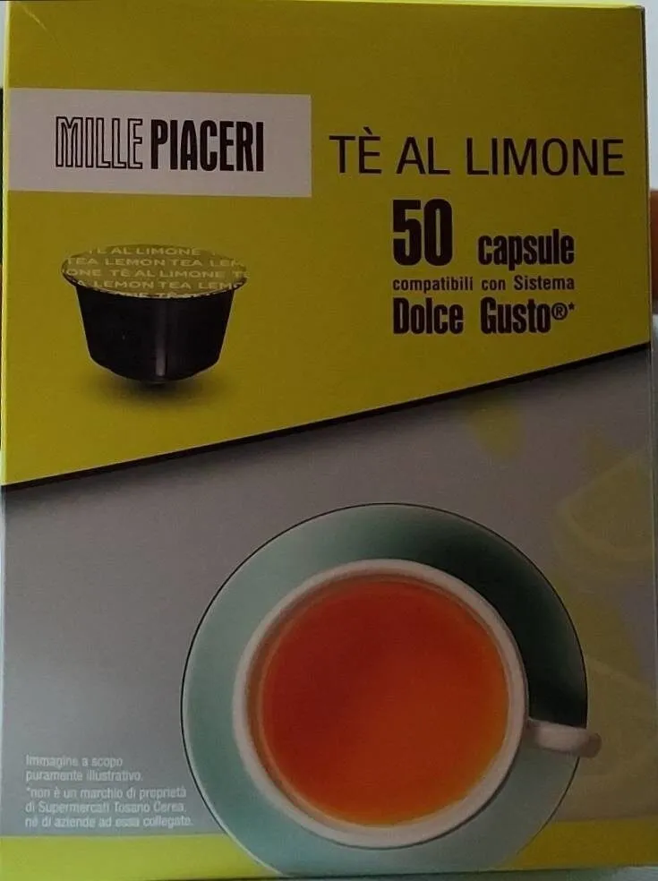 Tè al limone 50 capsule