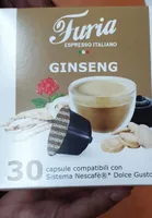 Furia espresso italiano ginseng