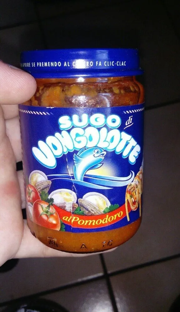 Sugo di Vongolotte al pomodoro GR. 130