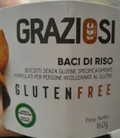 Baci di riso biscotti senza glutine