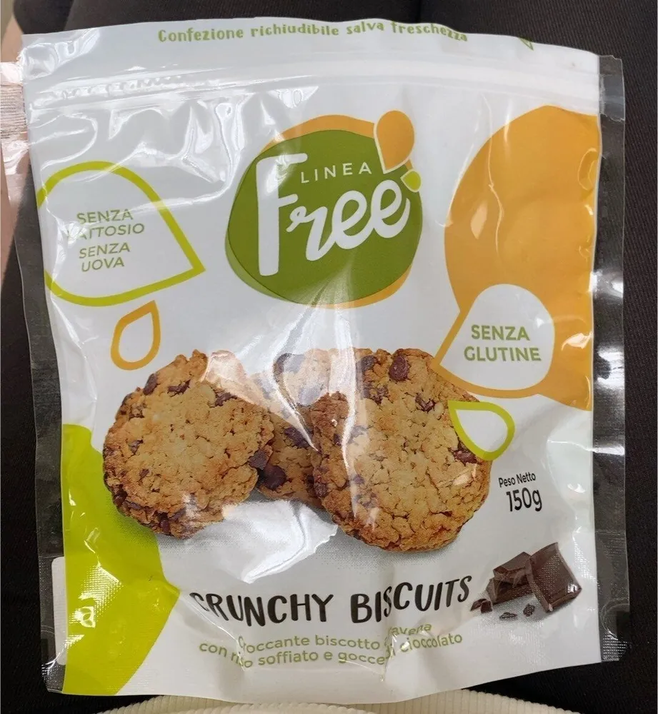 Crunchy biscuits