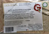 Torta salata senza glutine
