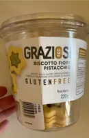 Biscotto fiore pistacchio gf
