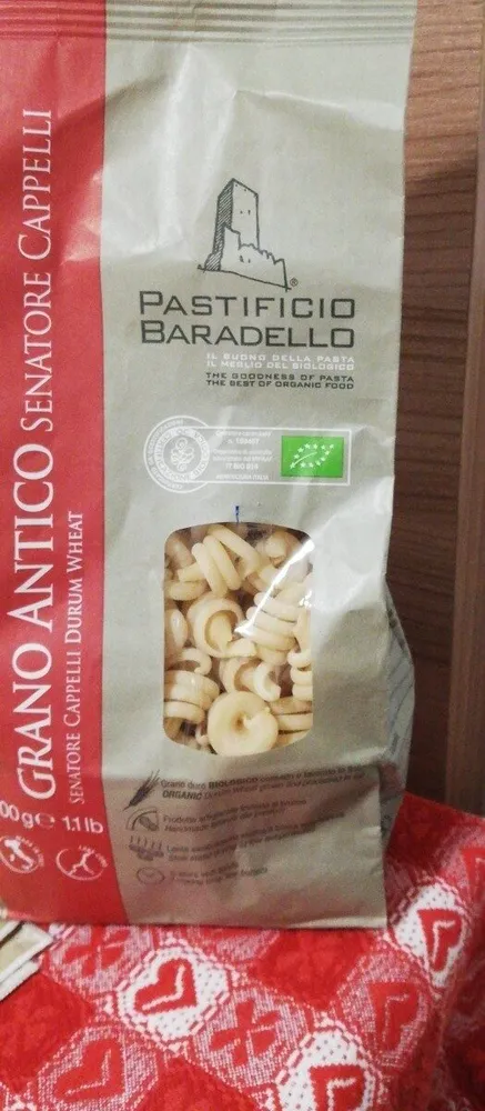 Pasta grano antico senatore cappelli