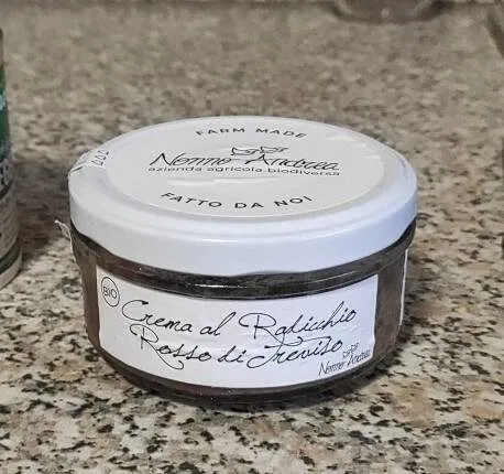 Crema al radicchio rosso di treviso