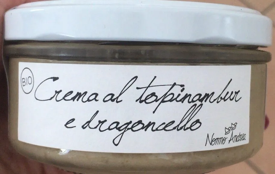 Crema al topinambur e dragoncello