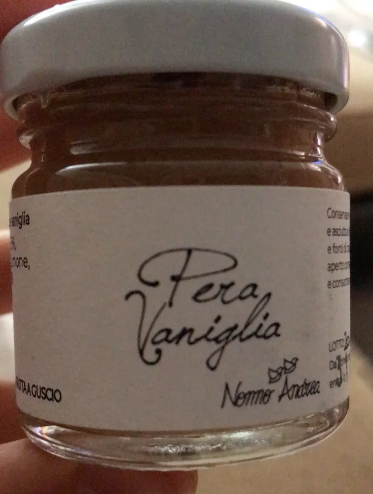 Conposta dolce alla pera e vaniglia