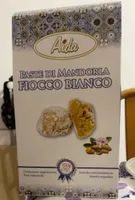 Paste di mandorla fiocco bianco