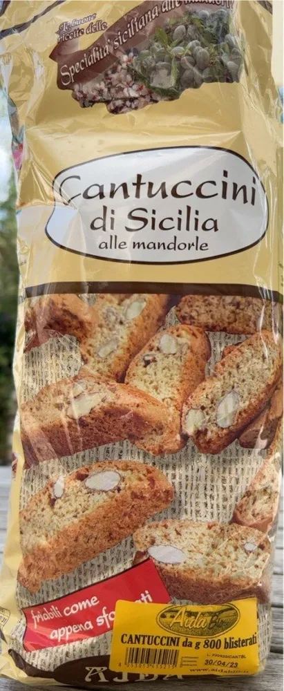 Cantuccini di Sicilia alle mandorle