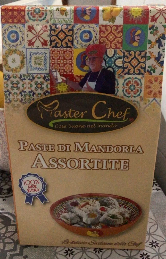 Paste di mandorla assortite