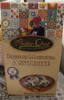 Paste di mandorla assortite