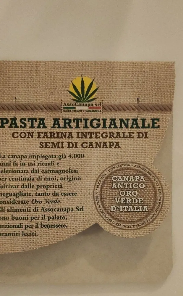 Fusilli alla farina di canapa