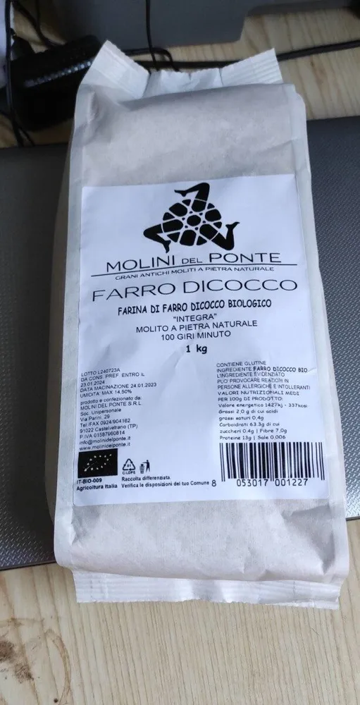 Farina farro dicocco