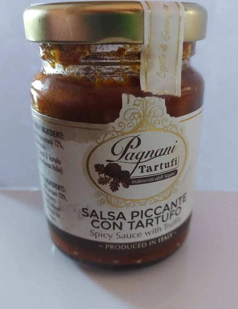 Salsa piccante con tartufo